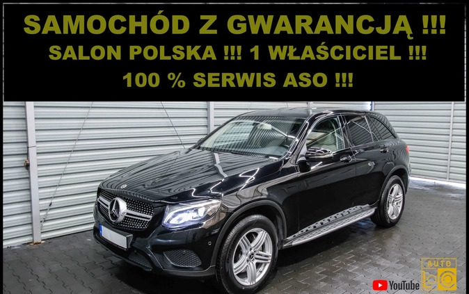 Mercedes-Benz GLC cena 115555 przebieg: 199900, rok produkcji 2017 z Bytów